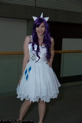 Size: 1365x2048 | Tagged: artist needed, safe, rarity, human, cosplay, fanimecon, irl, irl human, photo, solo