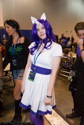 Size: 1365x2048 | Tagged: artist needed, safe, rarity, human, comic con, cosplay, denver comic con, irl, irl human, photo