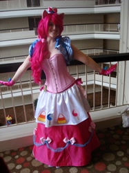 Size: 1280x1707 | Tagged: safe, pinkie pie, human, cosplay, irl, irl human, photo, solo