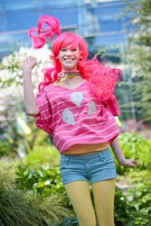 Size: 500x750 | Tagged: safe, artist:roboon, pinkie pie, human, cosplay, irl, irl human, photo, solo