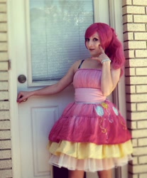 Size: 1280x1546 | Tagged: safe, artist:aya-chanluvschu, pinkie pie, human, cosplay, irl, irl human, photo, solo