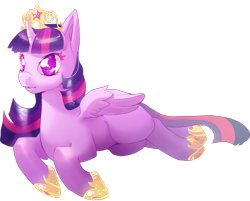 Size: 900x725 | Tagged: safe, artist:pyoo-kee-pony, derpibooru import, twilight sparkle, twilight sparkle (alicorn), alicorn, pony, princess, prone, solo