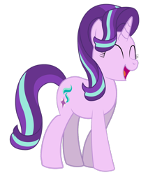 Size: 1024x1205 | Tagged: safe, artist:up-world, starlight glimmer, pony, unicorn, happy, simple background, smiling, solo, transparent background, vector