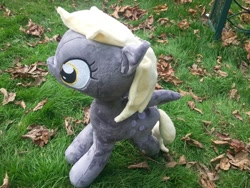 Size: 1024x768 | Tagged: safe, artist:cutiebytes, derpy hooves, pegasus, pony, female, irl, mare, photo, plushie, solo