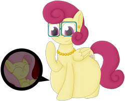 Size: 2403x1948 | Tagged: safe, artist:girlsvoreboys, fluttershy, posey shy, pegasus, pony, endosoma, eyes closed, female, fetish, flutterprey, huge belly, internal, mother and child, mother and daughter, parent and child, simple background, smiling, transparent background, vore, willing vore