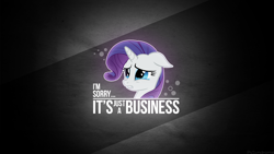 Size: 1920x1080 | Tagged: safe, artist:pssyndrome, rarity, pony, unicorn, crying, sad, solo, text, vector, wallpaper