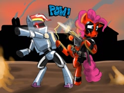 Size: 1280x960 | Tagged: safe, pinkie pie, earth pony, pony, ask-pinkie-pool, deadpool, pinkiepool, r-dash 5000