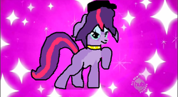 Size: 656x356 | Tagged: safe, edit, screencap, rarity, pony, unicorn, 1000 hours in ms paint, hub logo, hubble, littlest pet shop, the hub, zoe trent