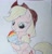 Size: 1936x2009 | Tagged: safe, artist:iron-hooved, derpibooru import, applejack, rainbow dash, earth pony, pegasus, pony, age regression, baby, baby dash, baby pony, best friends, cuddling, female, foal, mare, sleeping, traditional art