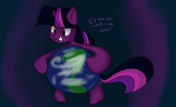 Size: 3600x2200 | Tagged: safe, artist:hyperkit9978, derpibooru import, twilight sparkle, friendship is witchcraft, earth, solo