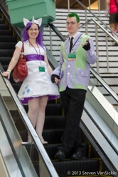 Size: 1356x2048 | Tagged: safe, rarity, spike, human, cosplay, irl, irl human, photo