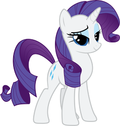 Size: 5700x6000 | Tagged: safe, artist:sairoch, rarity, pony, unicorn, absurd resolution, simple background, solo, transparent background, vector