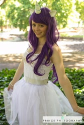 Size: 1210x1814 | Tagged: safe, artist:firenationcosplay, rarity, human, cosplay, irl, irl human, photo, solo