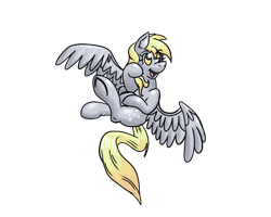 Size: 640x512 | Tagged: safe, artist:shinkuma, derpy hooves, pegasus, pony, female, mare, solo