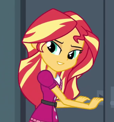 Size: 530x570 | Tagged: safe, edit, edited screencap, screencap, sunset shimmer, equestria girls, friendship games, cropped, inverted mouth