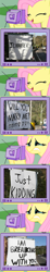 Size: 510x2790 | Tagged: safe, fluttershy, pegasus, pony, exploitable meme, fluttercry, sign, tv meme