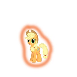 Size: 1280x1280 | Tagged: safe, artist:toughbluff, applejack, earth pony, pony, simple background, swapped cutie marks, transparent background, vector