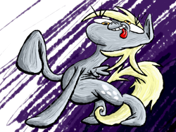 Size: 1600x1200 | Tagged: safe, artist:nocturnalmeteor, derpy hooves, pegasus, pony, female, mare, solo