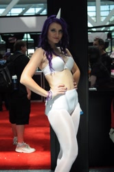 Size: 712x1072 | Tagged: safe, rarity, human, belly button, cosplay, irl, irl human, photo