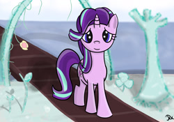 Size: 3000x2100 | Tagged: safe, artist:reflex-pony, starlight glimmer, pony, unicorn, crystal empire, looking at you, solo