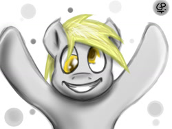 Size: 1400x1050 | Tagged: safe, artist:globalpredatorx, derpy hooves, pegasus, pony, female, mare, solo