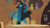 Size: 1366x766 | Tagged: safe, screencap, queen chrysalis, changeling, changeling queen, the ending of the end, hoofy-kicks, jar, shelf, solo, upset