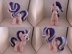 Size: 1597x1199 | Tagged: safe, artist:little-broy-peep, starlight glimmer, pony, irl, photo, plushie, solo