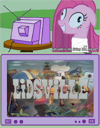 Size: 1069x1372 | Tagged: safe, pinkie pie, earth pony, pony, exploitable meme, lidsville, meme, obligatory pony, pinkamena diane pie, tv meme