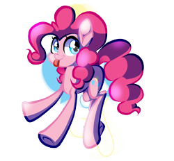Size: 2680x2482 | Tagged: safe, artist:turrkoise, pinkie pie, earth pony, pony, female, mare, pink coat, pink mane, simple background, solo, transparent background
