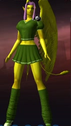 Size: 321x568 | Tagged: safe, artist:php74, fluttershy, anthro, city of heroes, human facial structure, solo