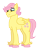 Size: 1228x1503 | Tagged: safe, artist:ordinarydraw, butterscotch, fluttershy, pegasus, pony, adorascotch, cute, rule 63, rule63betes, solo, unshorn fetlocks