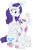Size: 1263x1917 | Tagged: safe, artist:geomancing, rarity, sweetie belle, pony, unicorn, brush, brushie, cute, grooming, hug, looking up, magic, messy mane, sisters, smiling