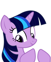 Size: 823x1000 | Tagged: safe, derpibooru import, twilight sparkle, pony, unicorn, alternate hairstyle, female, horn, mare, purple coat, purple mane, solo