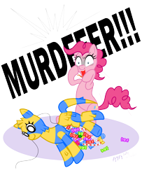 Size: 1591x1960 | Tagged: safe, artist:puu-aj-chan, pinkie pie, earth pony, pony, candy, piñata, simple background, solo, transparent background, vector