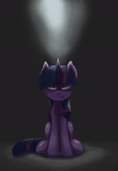 Size: 1500x2184 | Tagged: safe, artist:cezzlo, derpibooru import, twilight sparkle, evil, solo, speedpaint