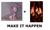 Size: 1337x796 | Tagged: safe, artist:mn27, pinkie pie, earth pony, pony, discorded, exploitable meme, kane, make it happen, meme, wwe