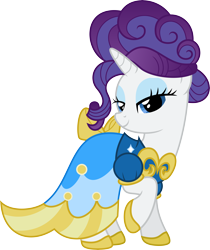 Size: 8995x10694 | Tagged: safe, artist:claritea, rarity, pony, unicorn, absurd resolution, alternate hairstyle, clothes, dress, simple background, solo, transparent background, vector