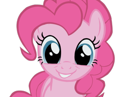 Size: 900x718 | Tagged: safe, artist:damixk, pinkie pie, earth pony, pony, applebuck season, cute, faic, simple background, smiling, solo, transparent background, vector