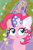 Size: 597x896 | Tagged: safe, pinkie pie, earth pony, pony, askharajukupinkiepie, bow, chibi, cute, diapinkes, solo