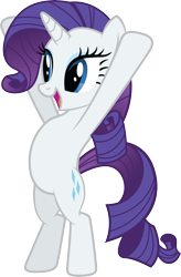 Size: 4754x7251 | Tagged: safe, artist:quanno3, rarity, pony, unicorn, putting your hoof down, absurd resolution, belly, bipedal, cute, raribetes, simple background, solo, transparent background, vector