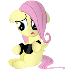 Size: 442x479 | Tagged: safe, artist:coltsteelstallion, fluttershy, pegasus, pony, female, mare, solo, sunglasses