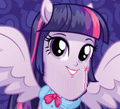 Size: 171x155 | Tagged: safe, derpibooru import, edit, twilight sparkle, equestria girls, wat