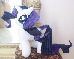 Size: 900x725 | Tagged: safe, artist:ponypassions, rarity, irl, photo, plushie, solo