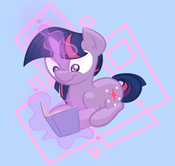 Size: 1900x1800 | Tagged: safe, artist:oblivinite, derpibooru import, twilight sparkle, book, reading, solo