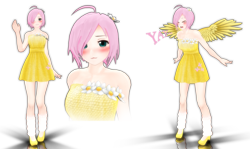 Size: 2517x1500 | Tagged: safe, artist:syusya, fluttershy, human, clothes, female, humanized, pink hair