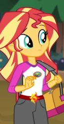 Size: 296x570 | Tagged: safe, screencap, sunset shimmer, equestria girls, legend of everfree, cute, shimmerbetes, solo