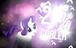 Size: 1920x1200 | Tagged: safe, artist:pssyndrome, rarity, pony, unicorn, female, mare, purple mane, solo, wallpaper, white coat