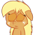 Size: 3000x3000 | Tagged: safe, artist:psalmie, applejack, earth pony, pony, .mov, eyes closed, jappleack, sad, simple background, solo, transparent background, unhapplejack, vector