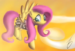 Size: 2557x1748 | Tagged: safe, artist:lethal-doorknob, fluttershy, private pansy, pegasus, pony, armor, solo