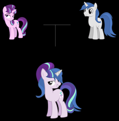 Size: 2960x3008 | Tagged: artist needed, source needed, safe, starlight glimmer, oc, pony, ambiguous gender, fusion